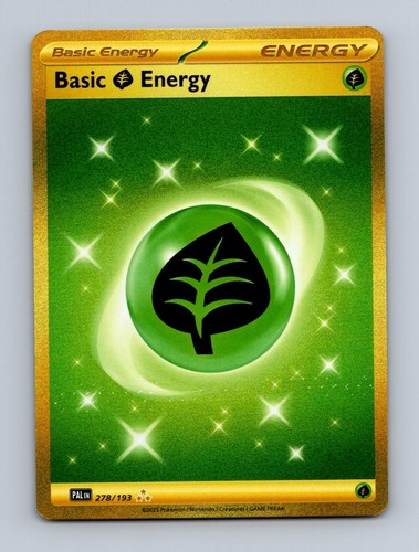 BASIC GRASS ENERGY 278/193 HR PALDEA EVOLVED POKEMON HOLO NM/M