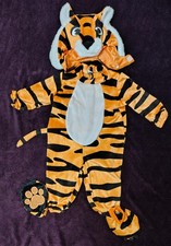 Infant Baby Tigger Costume 6-12 months Tiger - Hat socks tail