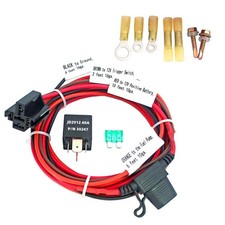 Fuel Pump Relay Set Inline Fuse Holder Heavy Duty for 12V System Cars