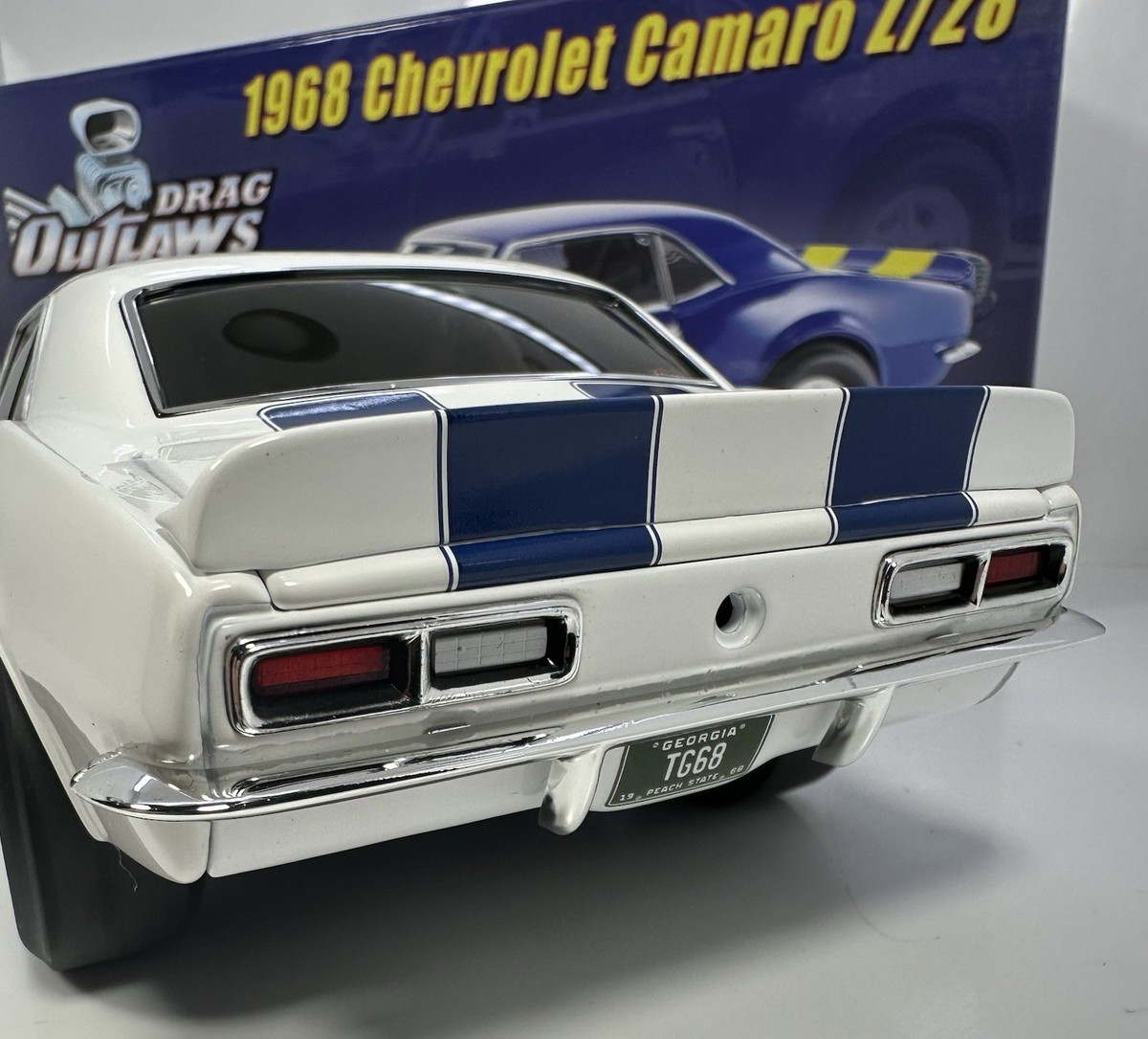 Gmp 1/18 Scale 1968 Chevrolet Camaro Z/28 “Toms Garage” Only 120