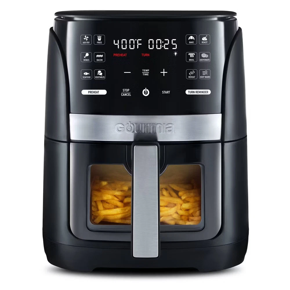 Gourmia 6-Qt Digital Window Air Fryer with 12 Presets & Guided Cooking
Opens in a new window or tab