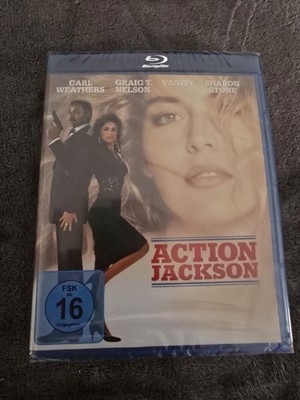 Action Jackson , Blu-ray , Carl Weathers , Sharon Stone , Neu- Rarität