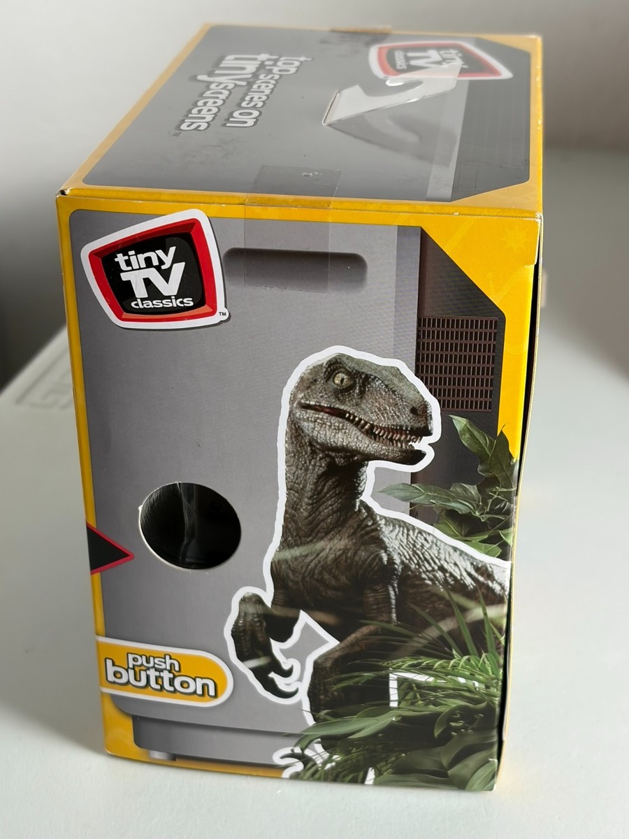 JURASSIC PARK Tiny TV Classics, Basic Fun! Toys Open Box