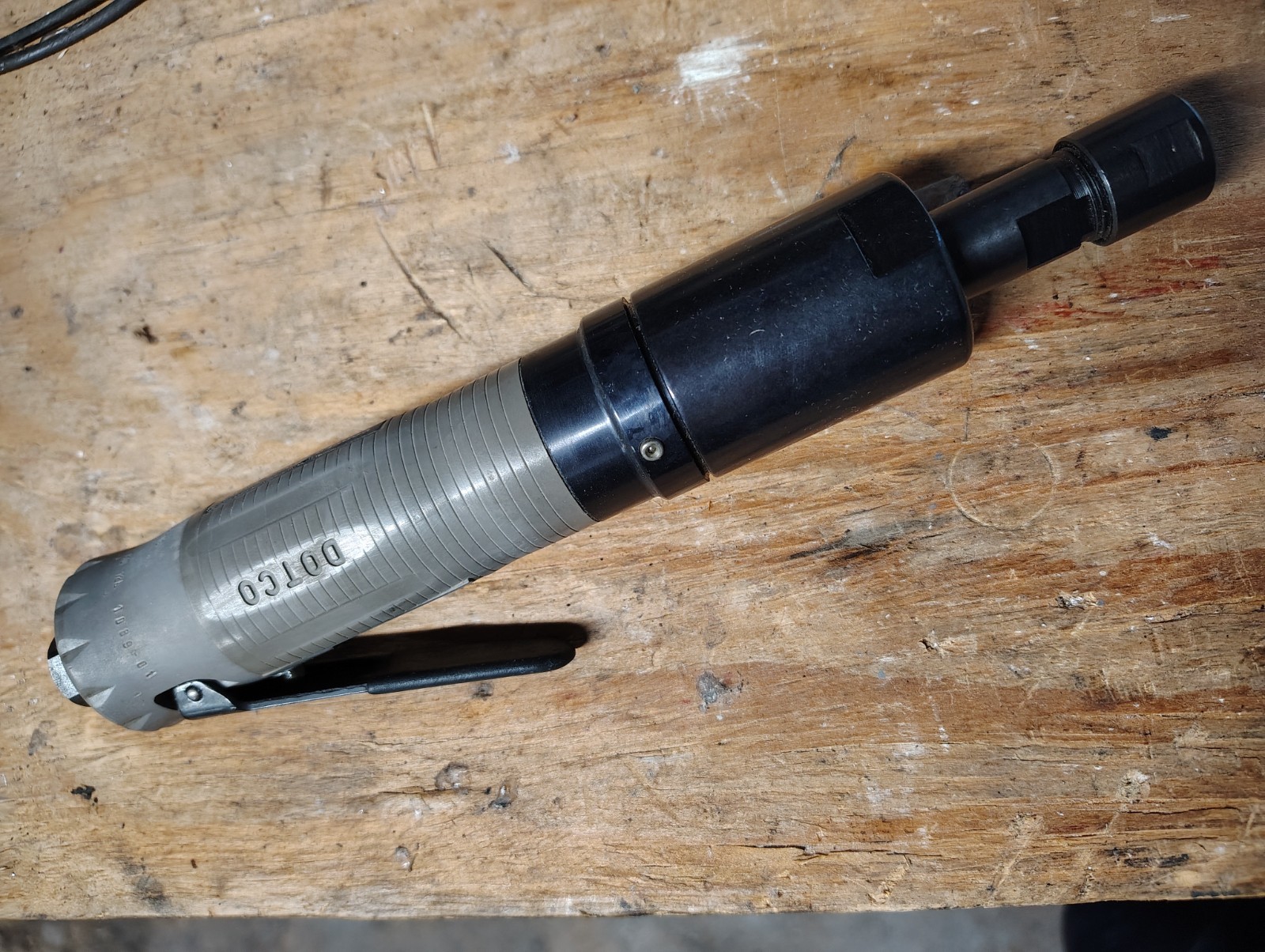DOTCO COOPER INLINE AIR DIE GRINDER PNEUMATIC 600 RPM STRAIGHT