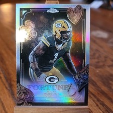 Topps 2025 Chrome Fortune 15 Micah Parsons F15-11 Green Bay Packers Refractor
