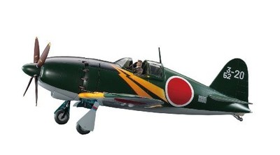 Hasegawa 1/32 Japanese Navy Mitsubishi J2M3 local fighter Raiden 21-inch plasti