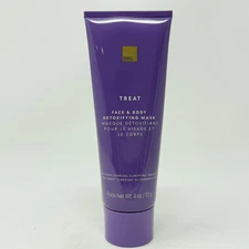 EWC Treat Face & Body Detoxifying Mask 4 oz/113 g Full Size NEW