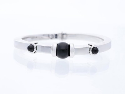Biko Onyx Bangle 4.00ct 750 Gold 18Kt. Value: EUR 9,500 detail jewelry great ...