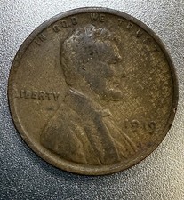 1919 Lincoln Wheat - VF Woody Improper Alloy Mix Woodie