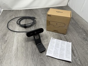 Logitech Brio 4K Pro Webcam Ultra HD Video & HDR V-U0040 - No Privacy Cover