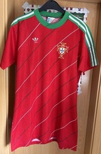 Adidas Vintage HeimTrikot Portugal 1984 Kurza...
