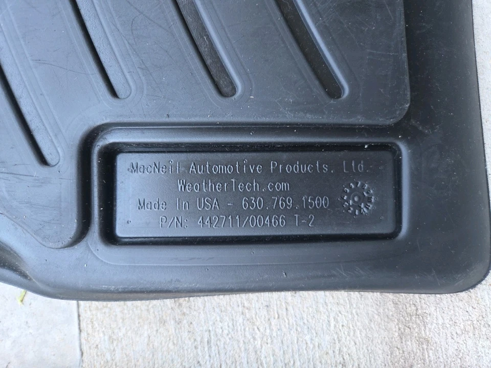 Alfombrillas WeatherTech para Chevrolet Equinox GMC Terrain 2011-2017 negras Foto 4 de 4