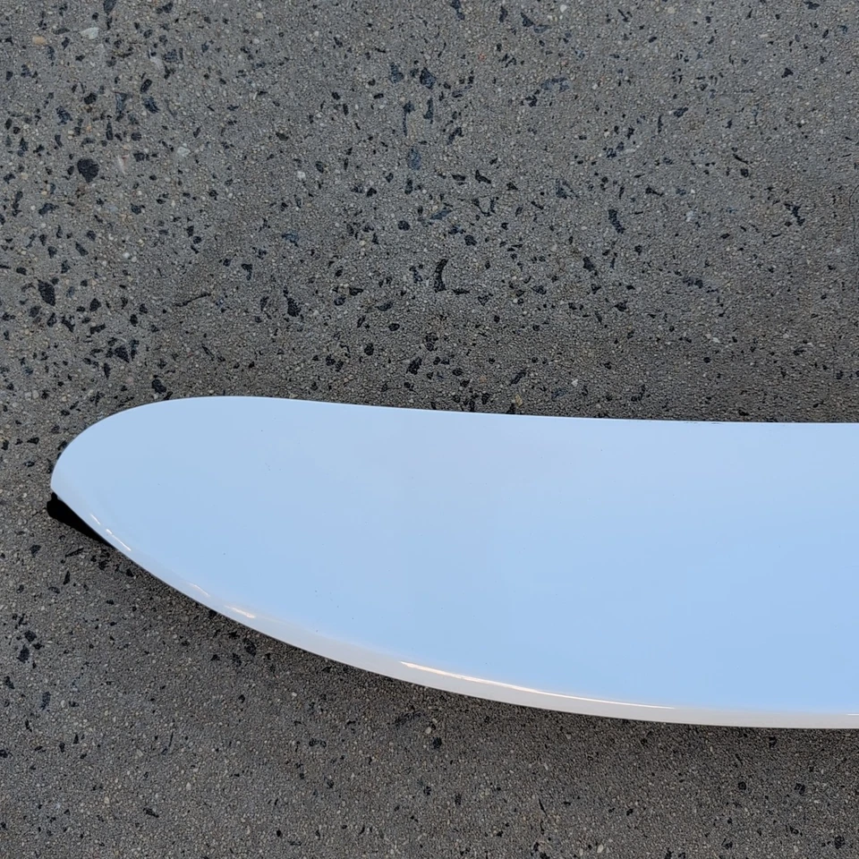 2007 - 2013 Mini Cooper S JCW Hatchback Rear Spoiler White R56 PN 51622753758 - Image 3 of 4