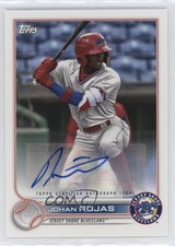 2022 Topps Pro Debut Auto Johan Rojas #PD-65 Auto nd3