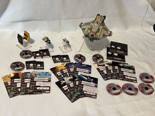Lote de miniaturas Star Wars X Wing VCX100 Ghost Sabine's TIE Fighter Attack Shuttle