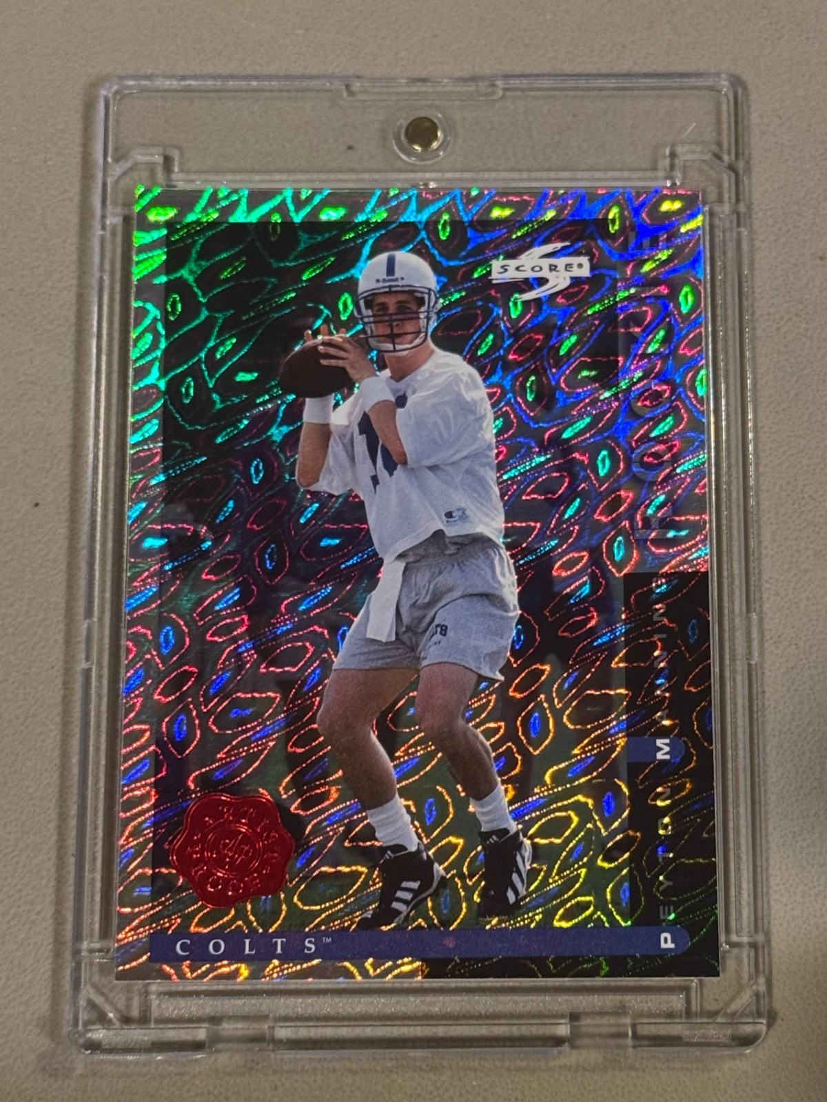 1998 Score - Showcase Series Peyton Manning #PP123 Artist's Proof (RC)