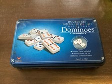 Double Six Jumbo Color Dot Collectors Dominoes 1998 Envío Gratis