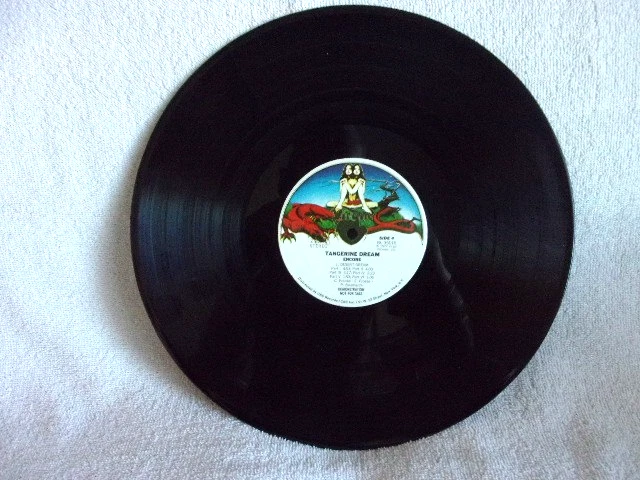Tangerine Dream Encore Live vinyl 2LP 1977 Promo EX+/VG++ Original Virgin label - Image 4 of 4
