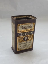 Vintage Rawleigh’s CLOVES 3.25 oz. Spice Tin 