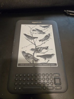 3rd Generation Amazon Kindle Keyboard 6  Display Model (D00901)