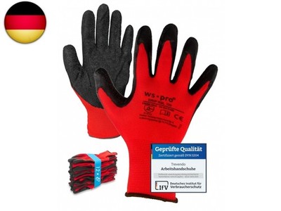 Trevendo Arbeitshandschuhe - WS-Pro Grip RSL - EN 388 - Montagehandschuhe mit