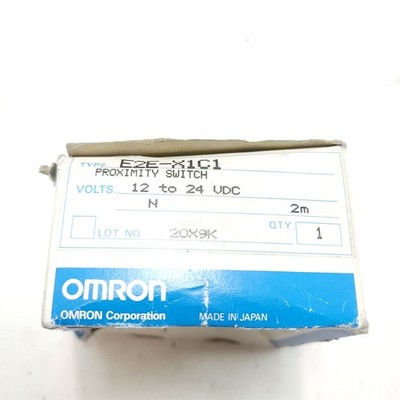Omron E2E-X1C1 Proximity Switch 12-24VDC NPN 2M