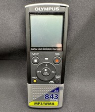 Olympus VN-8100PC Digital Voice Recorder Black And Silver- Tested A1
