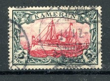 Kolonien Kamerun: Mi.Nr.19 gestempelt "Duala", Attest J&auml;schke-L. BPP. Mi: 600,-