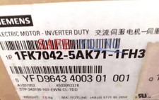 ONE NEW SIEMENS SERVO MOTOR 1FK7042-5AK71-1FH3