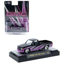 M2 Machines 164 1989 Gmc Sierra 1500 Custom Pink Black 31500-hs68