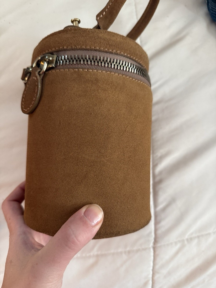 Doen Bebe Suede Bag Camel Pilgrim Evening Clutch | eBay