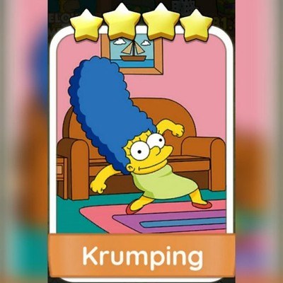 1 x Krumping      Set 16 :- Mono_Poly_Go Aufkleber :- Bester Service