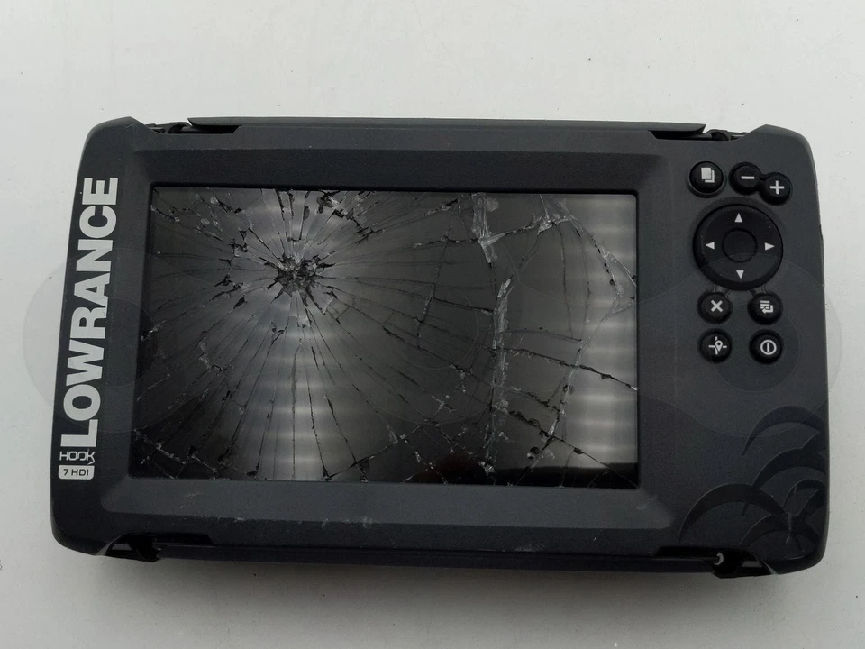 LOWRANCE HOOK2 7 HDI FISHFINDER GPS BOAT CHARTPLOTTER SONAR HEAD UNIT SCREEN 7" - Image 3 of 4