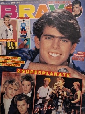 Bravo Nr. 52/1986-Madonna, a-ha, T. Cruise, B. Becker, D. Johnson,  Stephanie