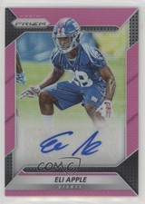 2016 Panini Prizm Rookie Auto Pink Prizm Eli Apple #RA-EAP Auto z5i