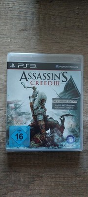Assassins Creed 3 III - Sony PlayStation 3 PS3 Spiel Ubisoft
