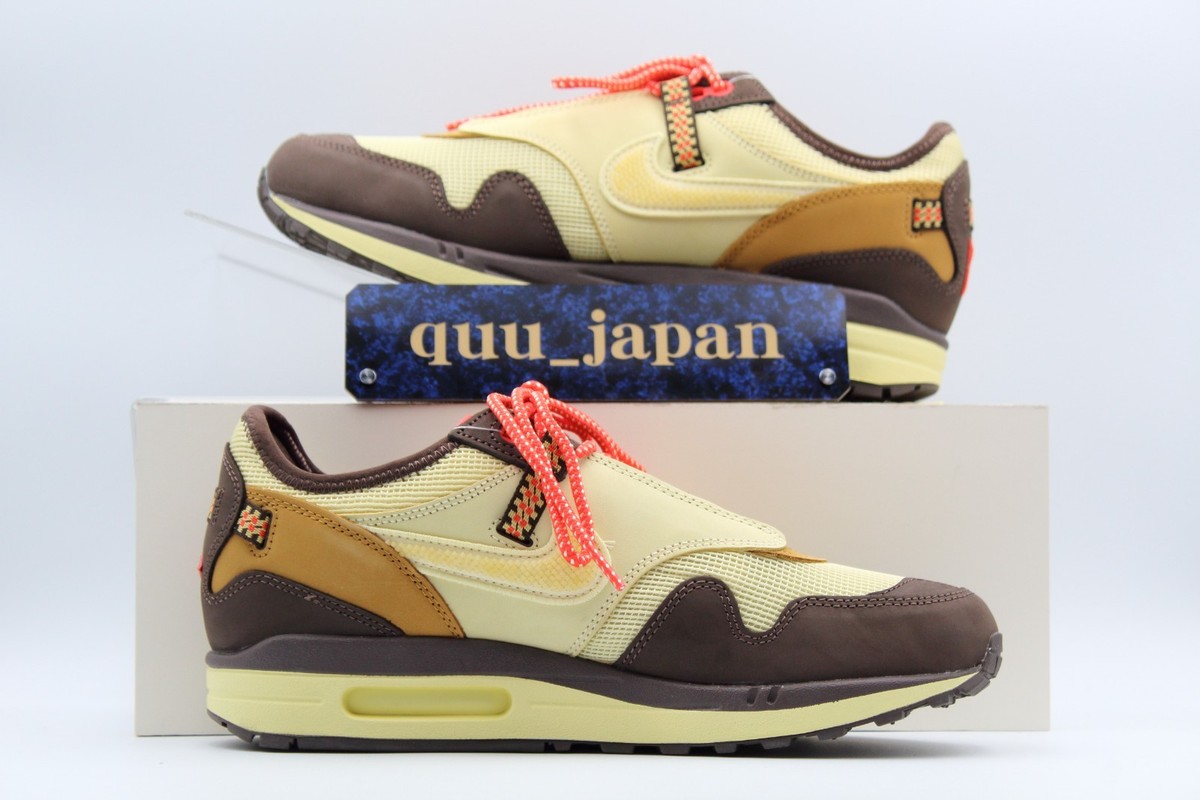 Size 8.5 - Nike Air Max 1 x Travis Scott Low Baroque Brown for