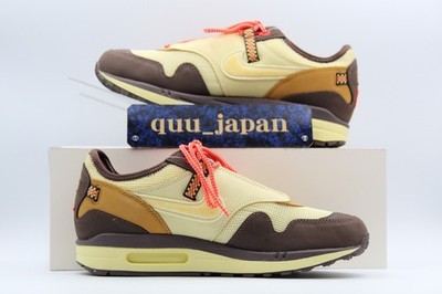 Size 8.5 - Nike Air Max 1 x Travis Scott Low Baroque Brown for