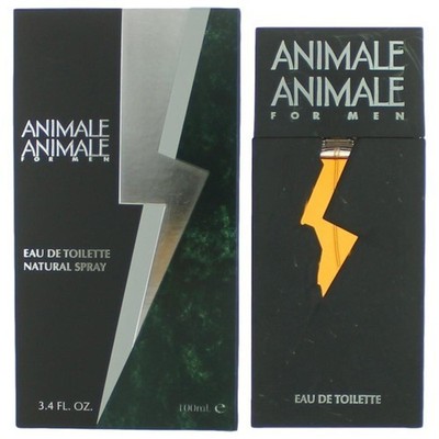 Animale Animale for Men 3.4 oz 100 ml Eau De Toilette Spray New In Box Sealed