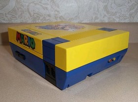 Nintendo NES Custom Painted Console & Controller - SMB 3 Theme, New Pins!  