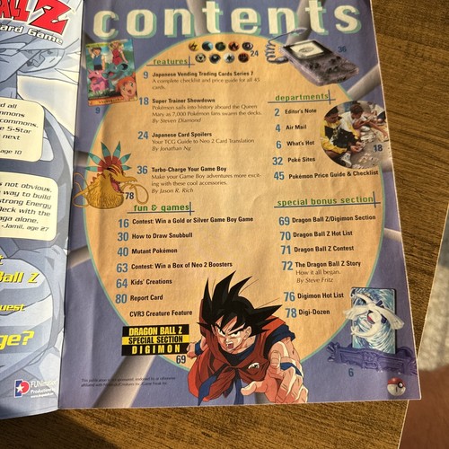 Pokemon Beckett Collector Magazine Vol 2 Number 10 Issue 14 Oct 2000 Mew Pikachu - Picture 3 of 7
