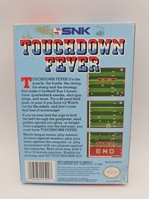 Touchdown Fever Nintendo NES CIB Nice!