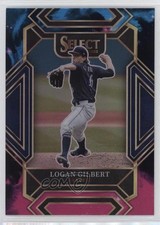 2022 Panini Select Diamond Level Cosmic Prizm Logan Gilbert #277 b4d
