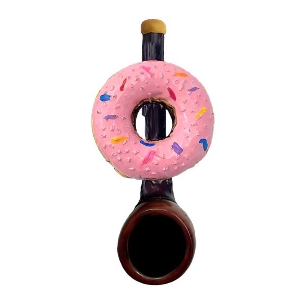 Pipa de mano para fumar donut / Pipas / Humo / Artesanía