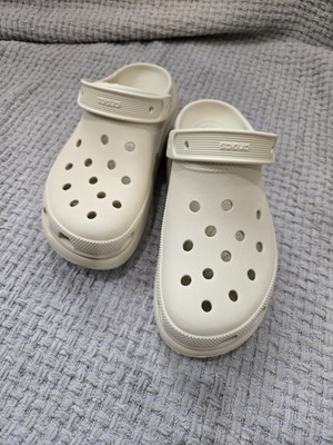 Iconic Crocs Comfort Crush Clog Bone Size Men 8 Women 10 New 