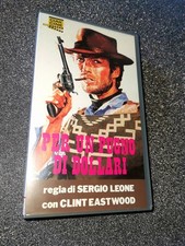 VHS Per Un Pugno Di Dollari Western Sergio Leone Rara Collezione Clint Eastwood