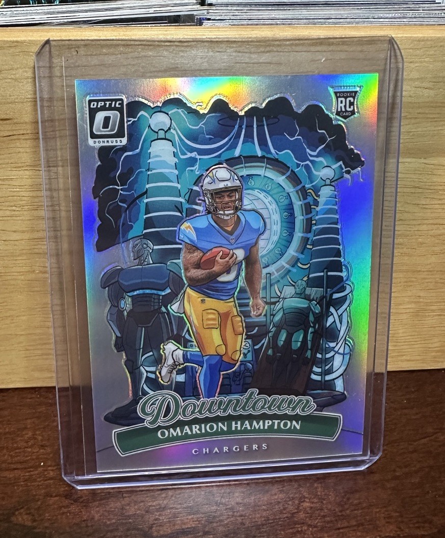 2025 Optic Rookie Downtown Omarion Hampton
