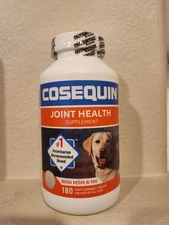 Cosequin Joint Health Supplement With MSM and HA, 180ct Tablets  Exp 08/2027