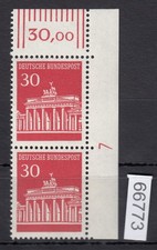 Bund 1966, Mich.-Nr.: 508 ** Eckrand  DZ 7