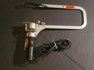 TESTED GOOD Vintage Dremel Moto-Saw Model A Electric Coping Detail Saw